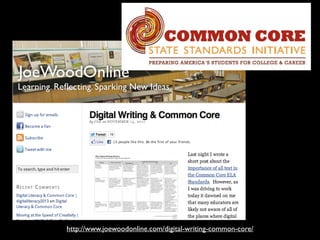 http://www.joewoodonline.com/digital-writing-common-core/
 