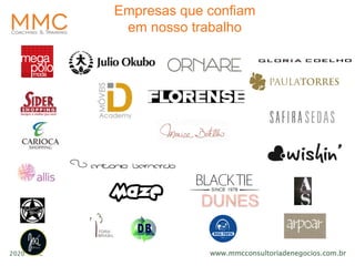 www.mmcconsultoriadenegocios.com.br2020 MMC
Empresas que confiam
em nosso trabalho
 