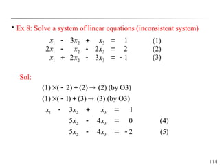 System of Linear Equations Single Variable | PPTX