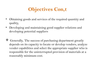 Purcasing Material Material Management Chapter 3 purchasing.ppt