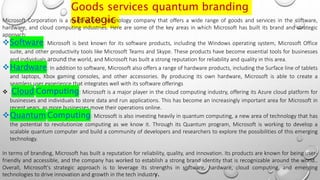 All about Microsoft Company in the Software | PPTX