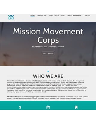 Mmcorps.org website 