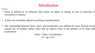 Introduction About Force Force and torque measurement | PDF