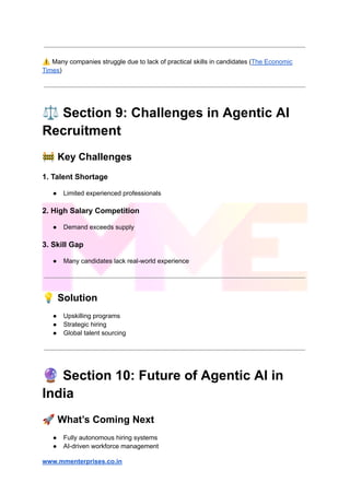 Agentic AI Recruitment in India: 2026 Salary & Business Guide | PDF
