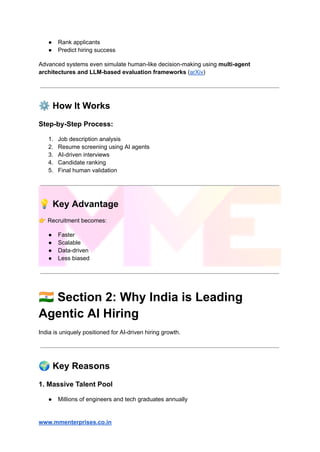 Agentic AI Recruitment in India: 2026 Salary & Business Guide | PDF