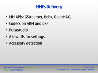 Maemo Multimedia Framework | PDF