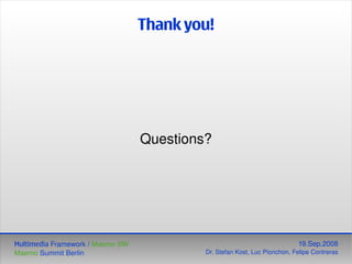 Maemo Multimedia Framework