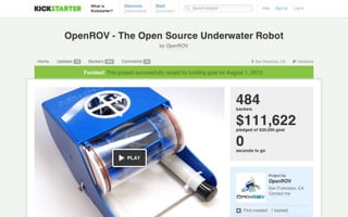 OpenROV - Mini Maker Faire Adelaide | PPT