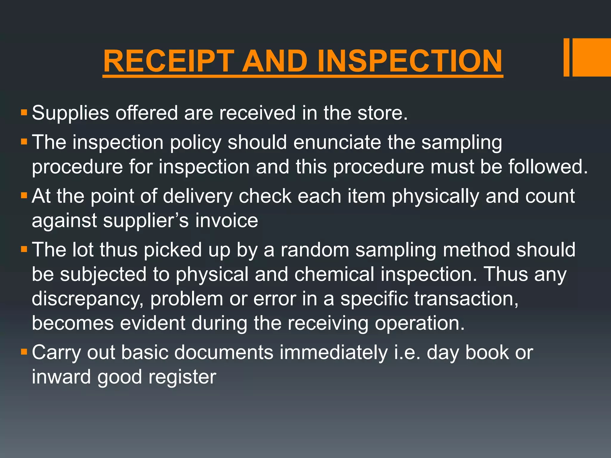 MATERIALS MANAGEMENT | PPTX
