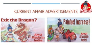 CURRENT AFFAIR ADVERTISEMENTS
 