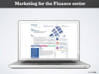 ATHENS 2015
Marketing for the Finance sector
 