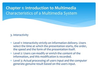 Multimedia Design Chapter 1 | PPTX