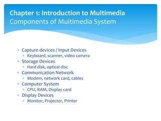 Multimedia Design Chapter 1 | PPTX