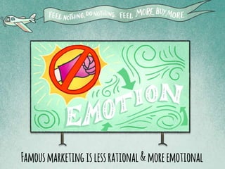 Famousmarketingislessrational&moreemotional
 