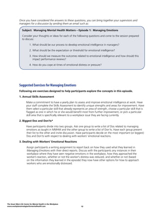 managing mental health in the workplace - a leaders guide | PDF