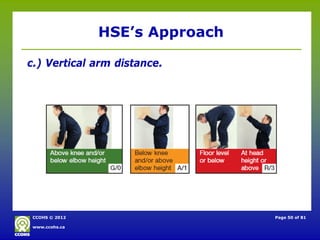 Ccohs Risk Matrix Working Through the Risks of Manual Materials Handling | PDF