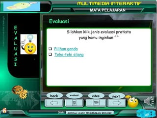 Kurikulum Evaluasi Profil Referensi
Oleh : Mampuono (Ganti dengan nama Anda)
NAMA SEKOLAH
Alamat MATA PELAJARAN
Evaluasi
S...