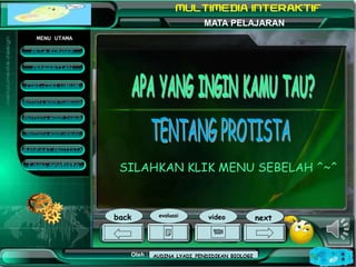 Kurikulum Evaluasi Profil Referensi
Oleh : Mampuono (Ganti dengan nama Anda)
NAMA SEKOLAH
Alamat MATA PELAJARAN
MENU UTAMA...