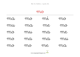 Altza Herri Ikastetxea – Laguntza Gela




                 mo
ma   mo           mi                           mo
mu   ma            me                          mo
mo   mu           ma                           me
mo   ma           ma                           mu
mo   mo           me                           ma
                                        3
      www.margarigela.blogspot.com
 