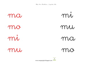 Altza Herri Ikastetxea – Laguntza Gela




ma                                            mi
mo                                            mu
mi                                            ma
mu                                            mo
                                       5
     www.margarigela.blogspot.com
 
