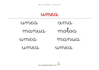 Altza Herri Ikastetxea – Laguntza Gela




      umea
umea      ama
 manua    motoa
umea      manua
 umea    umea

                                     15
    www.margarigela.blogspot.com
 