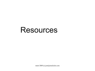 Resources 