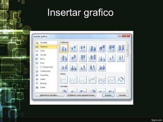 Insertar grafico

 
