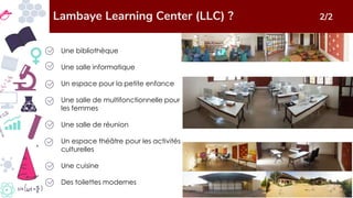 Contribution du Lambaye Learning Center dans la réduction de la fracture numérique entre les élèves des zones urbaines et rurales