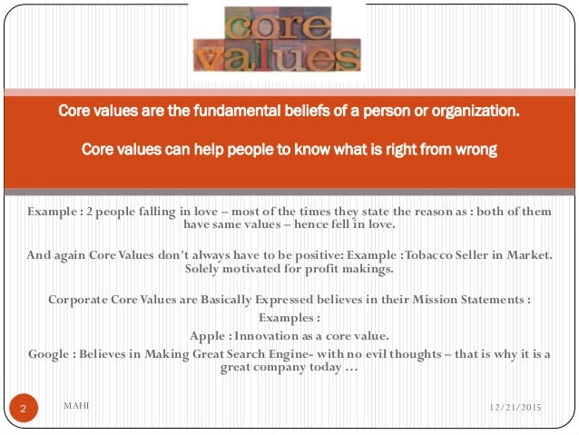 good work ethic examples