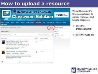 Step-by-Step Guide to adding a resource | PPSX