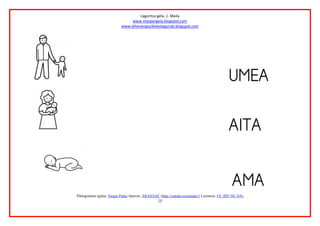 Laguntza gela, 1. Maila
www.margarigela.blogspot.com
www.lehenengoziklokolagunak.blogspot.com
Piktogramen egilea: Sergio Palao Jatorria: ARASAAC (http://catedu.es/arasaac/) Lizentzia: CC (BY-NC-SA)
14
 
 

 