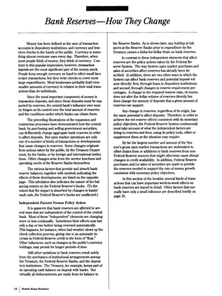 Money Market Mechanics