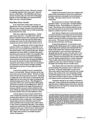 Money Market Mechanics