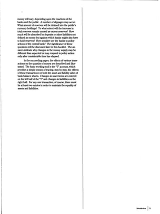 Money Market Mechanics