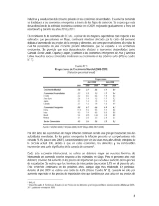 marco multianual macroeconomico 2009-2011