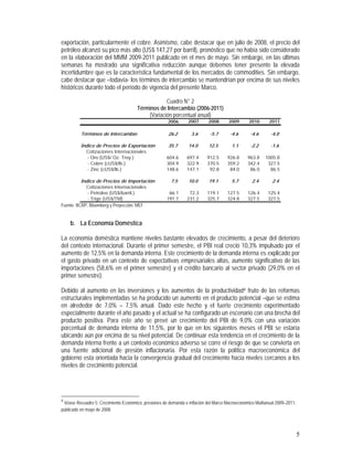 marco multianual macroeconomico 2009-2011