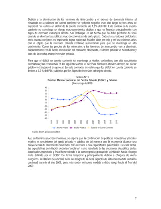 marco multianual macroeconomico 2009-2011