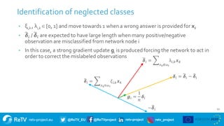 retv-project.eu @ReTV_EU @ReTVproject retv-project retv_project
11
Identification of neglected classes
 