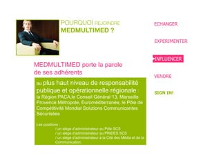 Pourquoi adhérer à MMM?