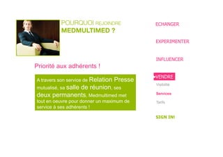 Pourquoi adhérer à MMM?