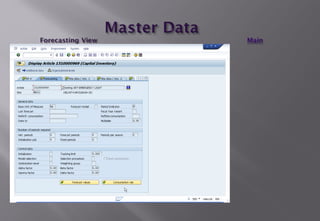 Master Data in Material Management