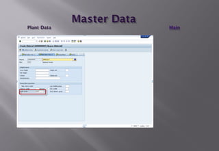 Master Data in Material Management