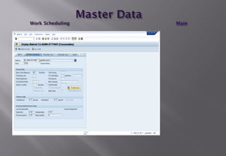 Master Data in Material Management