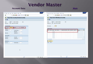 Master Data in Material Management