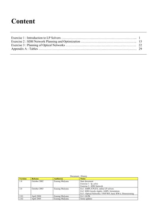 Network Planning and Optimization | PDF