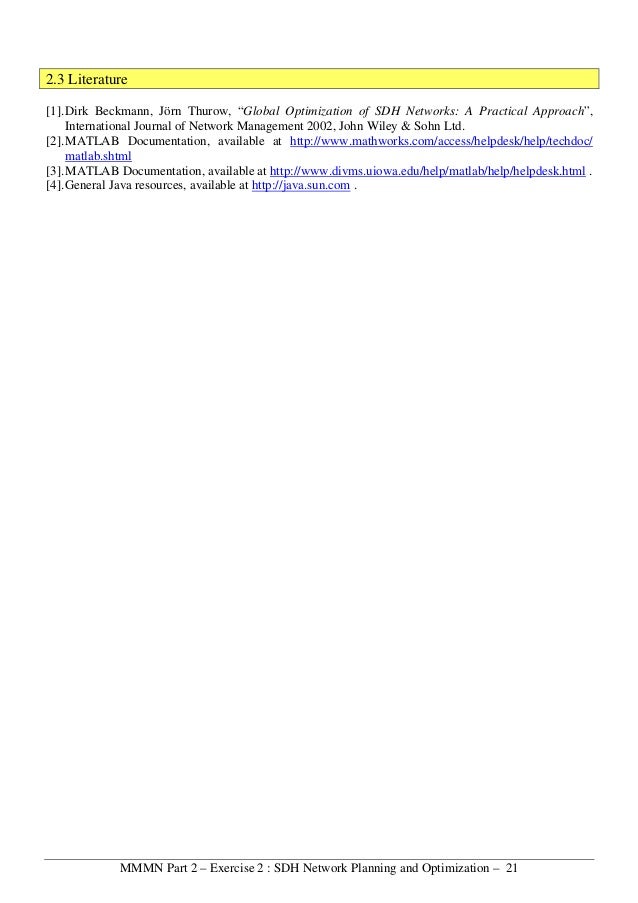Network Planning And Optimization