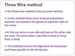 Mmm screw thread mrsr | PPTX