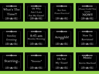 Monday Morning Madness Title Slides