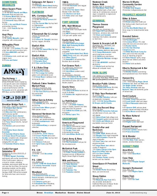 Metro Make Music Program 13