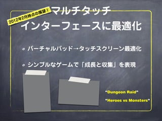 MMORPGで考えるゲームデザイン（2014年改訂版）